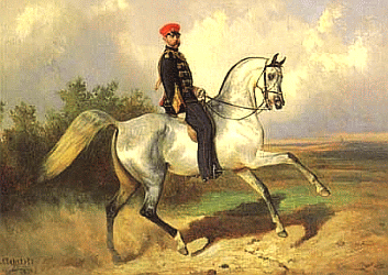 Александр 2 на коне