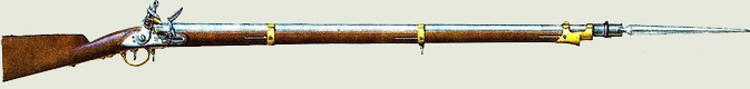 Русское 7-линейное (17,78-мм) пехотное ружье образца 1808 г.