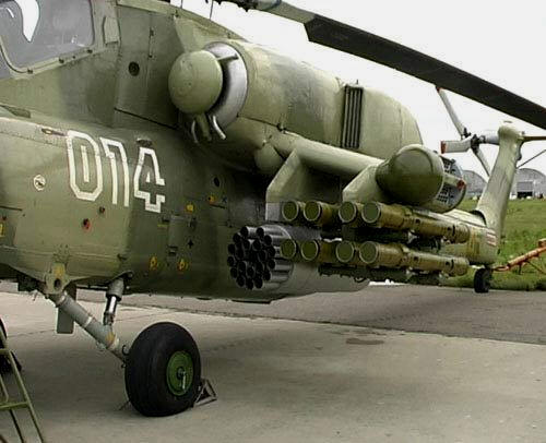 ми-28н - вооружение