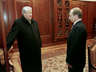 Ельцин передает дела Путину
