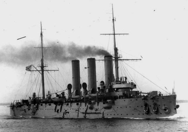 Крейсер Аврора в годы Первой мировой войны