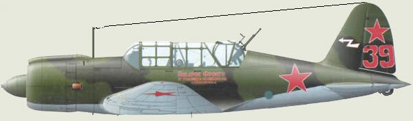 <strong>Су-2</strong> с мотором М-82, 1942 год