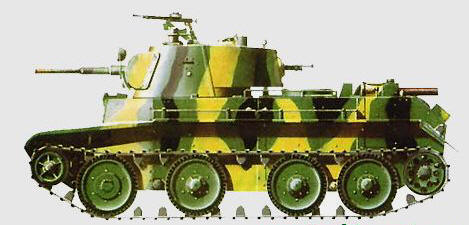 легкий танк БТ-7М