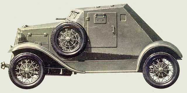 Д-8 - лёгкий бронеавтомобиль