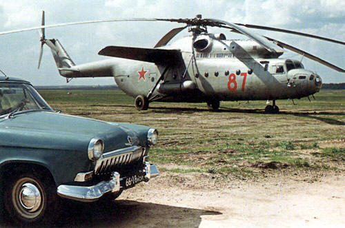 Ми-6 на ходовых испытаниях