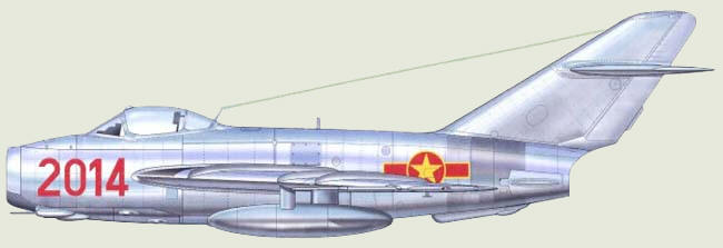 МиГ-17 ВВС  Вьетнама