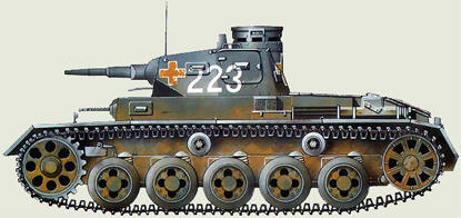 Pz III Ausf A. 1 ТД. Польша, сентябрь 1939 г.