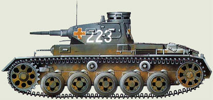 Pz III Ausf A. 1 . ,  1939 .