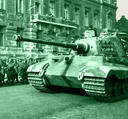 Королевский Тигр Panzerkampfwagen VIB «Tiger II» из состава 503 тяжёлого танкового батальона