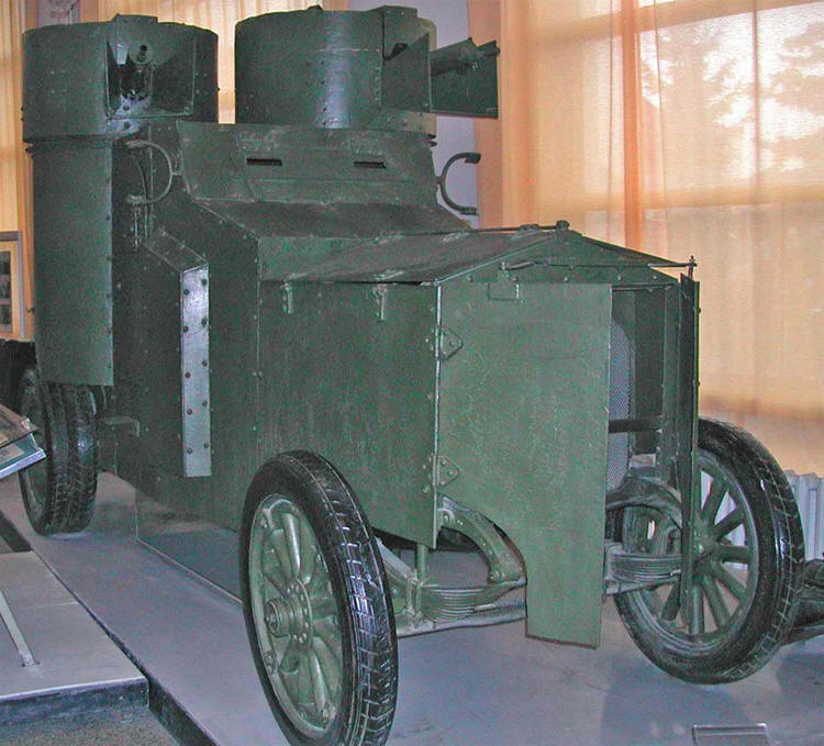 Последнийй подлинный Фиат-Ижора хранится в Центральном Музее Вооружённых Сил