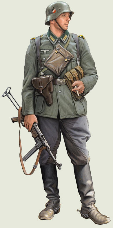 Унтер-офицер кавалерии Вермахта