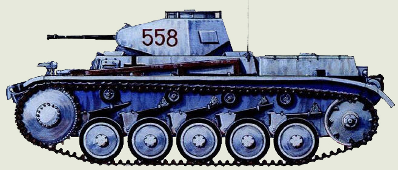 Pz.II – второй танк Вермахта
