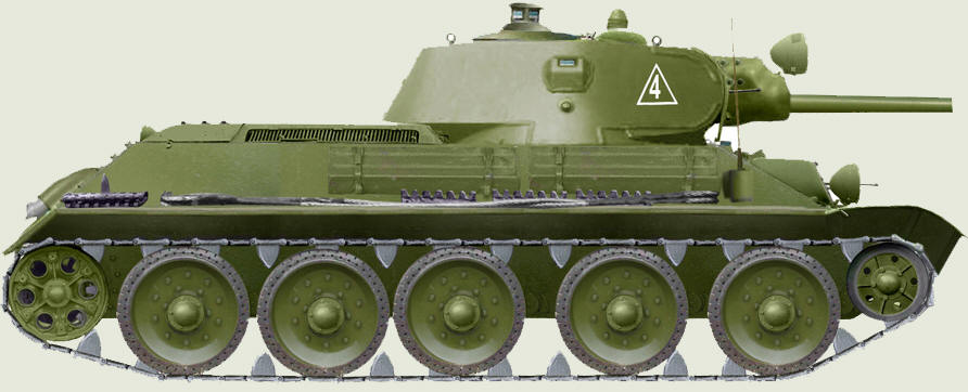 Т-34 1940 ода выпуска с пушкой Л-11